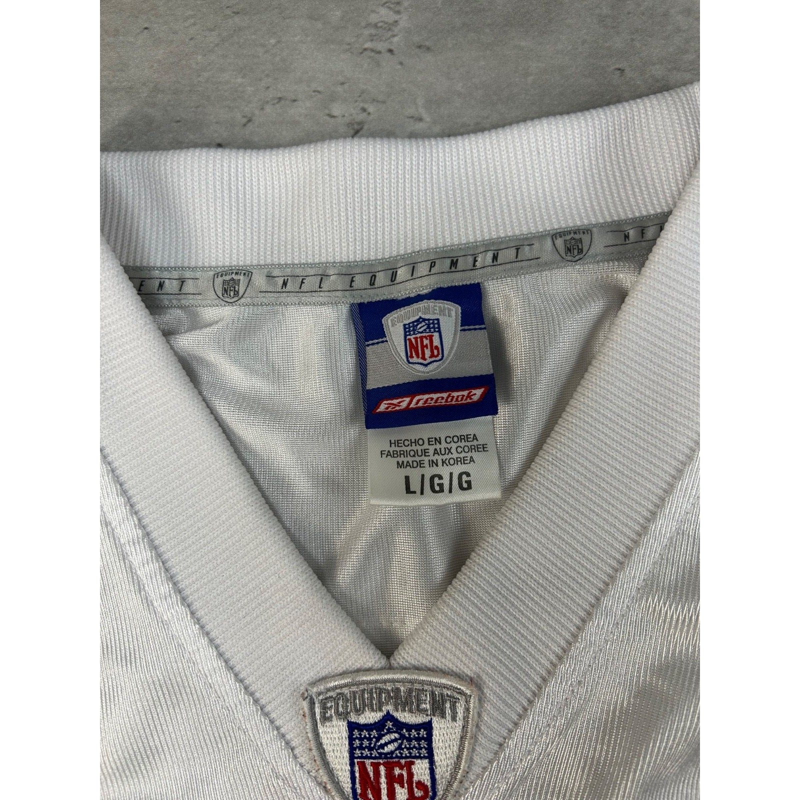 Vintage Gerald Warren #94 Cleveland Browns NFL Reebok Football Jersey Size Large