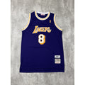 Vintage Kobe Bryant #8 Los Angeles Lakers NBA Mitchell & Ness Jersey Size XL
