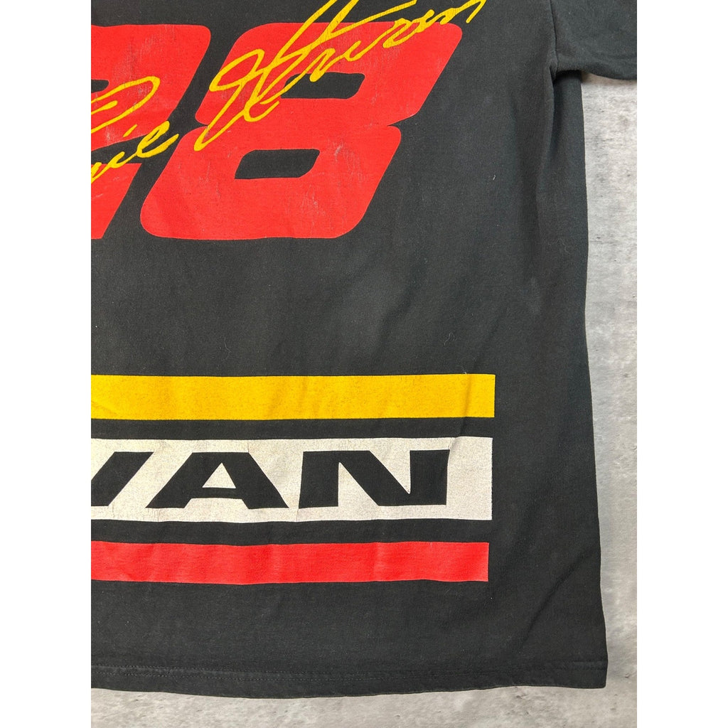Vintage 90s Ernie Irvan #28 Nascar Racing All Over Print T-Shirt Size XL