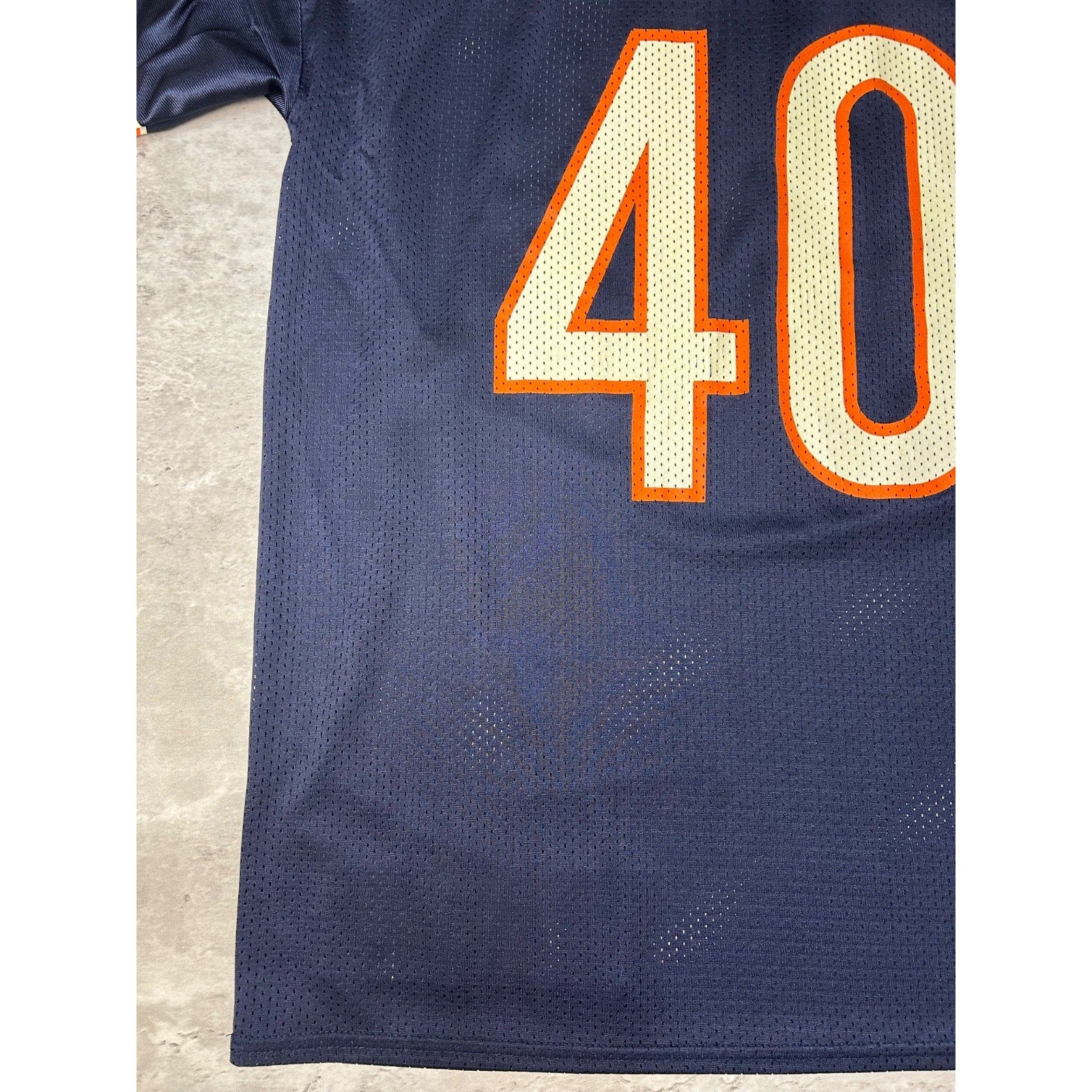 Vintage Gale Sayers #40 Chicago Bears NFL Reebok Football Jersey Size Medium