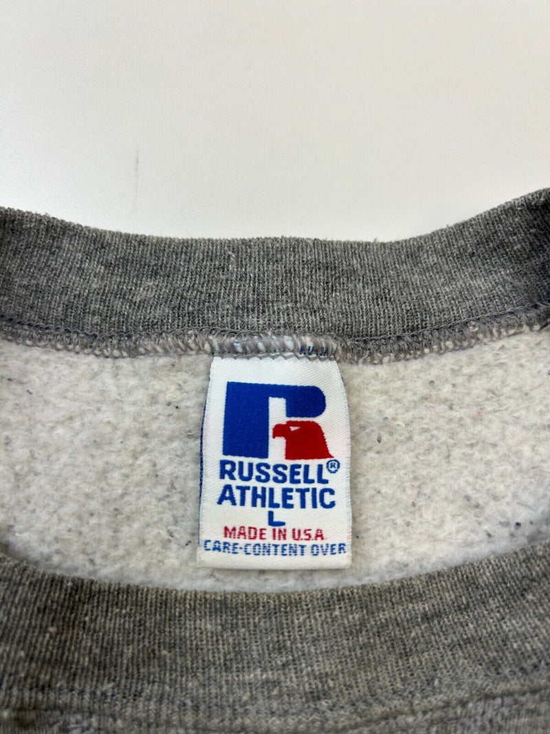 Vintage 90s Illinois Fighting Illini Russell Athletic Sweatshirt Size Large