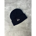 Vintage Stussy Embroidered Spellout Black Beanie Hat YOUTH OSFA