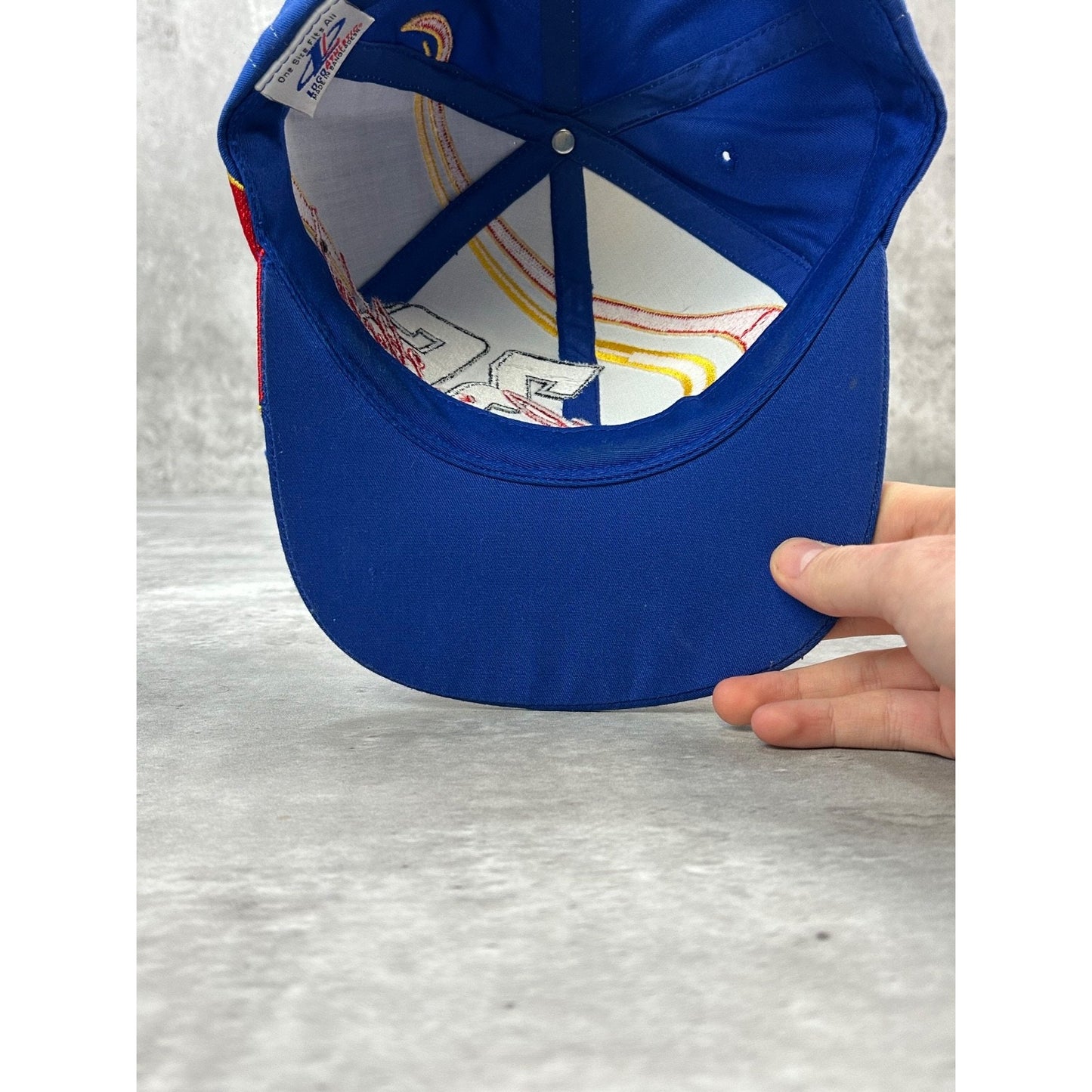 Vintage Ernie Irvine #33 NASCAR Embroidered Logo Athletic Strapback Hat OSFA