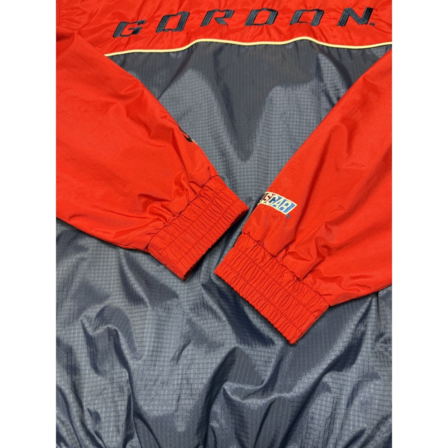 Vintage Jeff Gordon #24 Nascar Embroidered Full Zip Windbreaker Jacket Sz Medium
