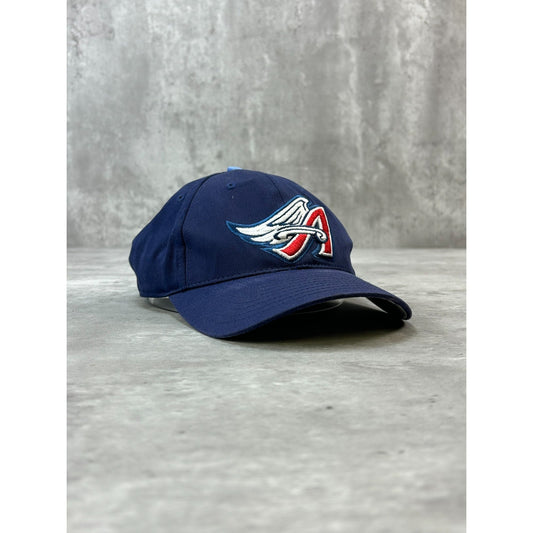 Vintage California Angels MLB Embroidered Logo Baseball Snapback Hat OSFA