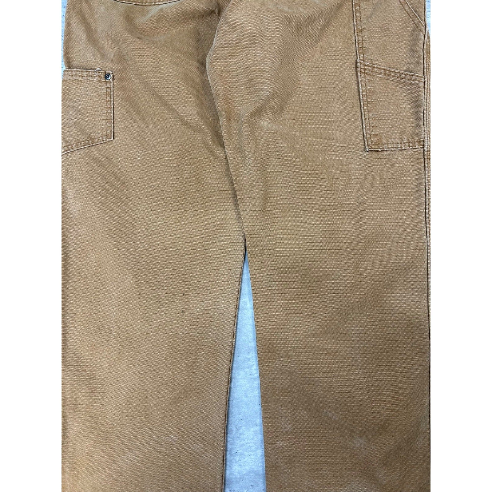 Dickies Canvas Workwear Carpenter Pants Size 39 Beige