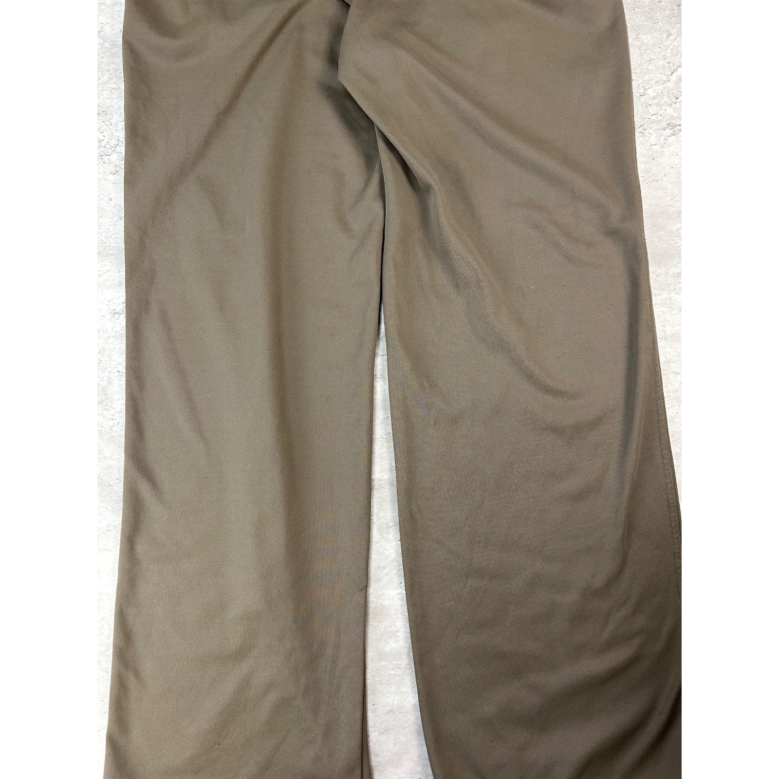 Vintage 2000s Womens Nike Embroidered Swoosh Logo Sweat Pants Size 35 Beige