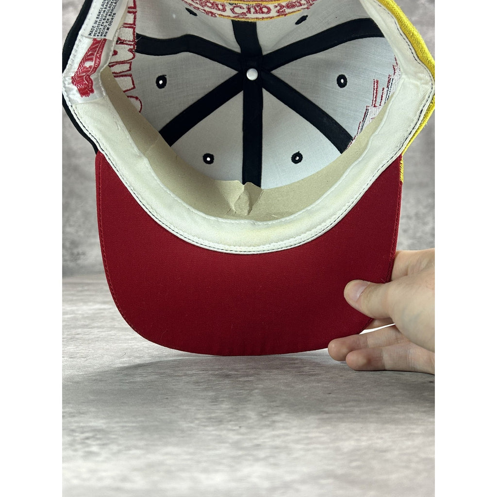 Vintage 90s WInston Cup Nascar Racing Embroidered Spellout Snapback Hat OSFA