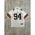 Vintage Gerald Warren #94 Cleveland Browns NFL Reebok Football Jersey Size Large