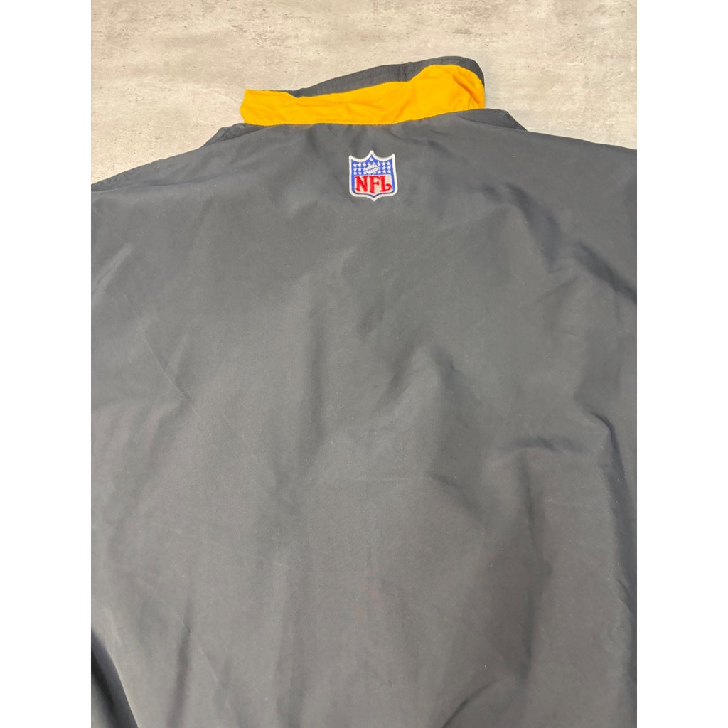 Vintage 90s Pittsburgh Steelers NFL Full Zip Starter Jacket Size 2XL