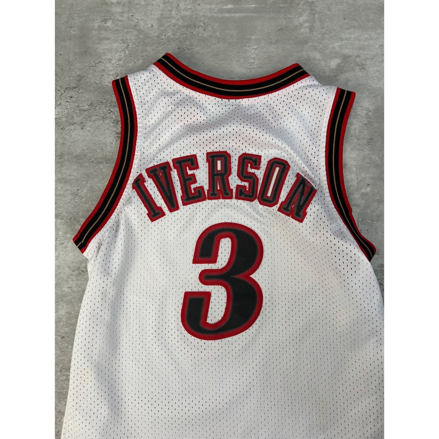 Vintage Allen Iverson #3 Philadelphia 76ers NBA Nike Basketball Jersey YOUTH S