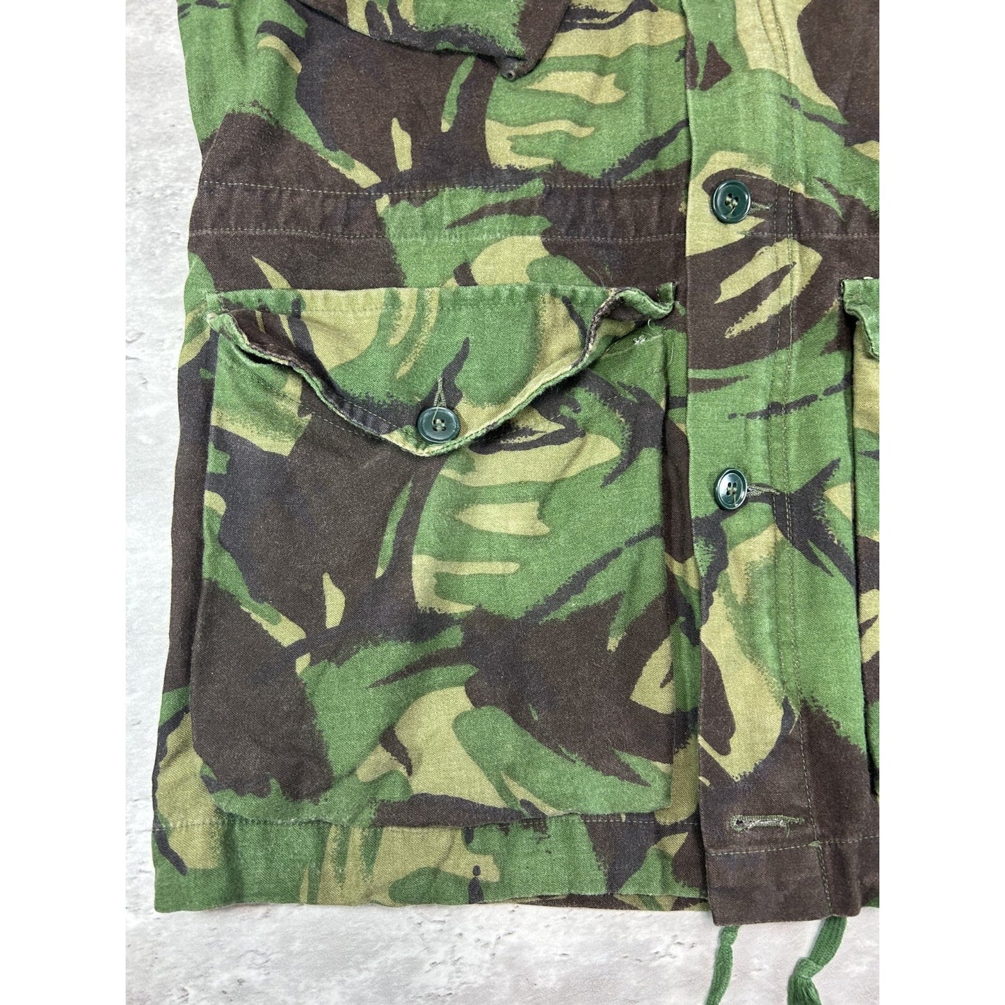 Vintage 1980s British Military DPM Camo Smock Jacket Size