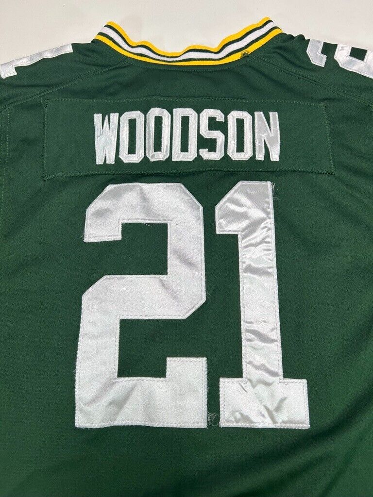 Charles Woodson #21 Green Bay Packers NFL Stitched Football Jersey Size 2XL