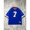 Vintage 90s Doug Flutie #7 Buffalo Bills NFL Starter Football Jersey Size XL