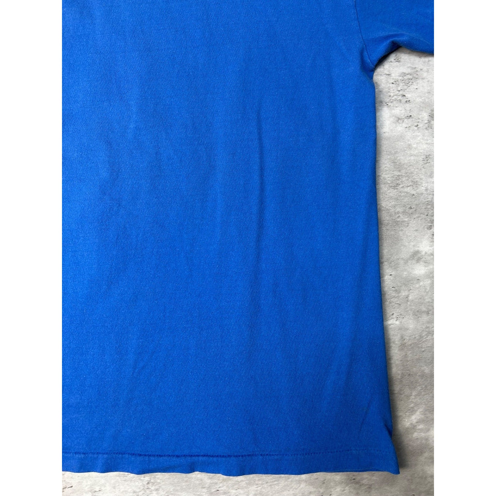 Vintage 90s St Louis Blue NHL Spellout Hockey Graphic T-Shirt Size Medium