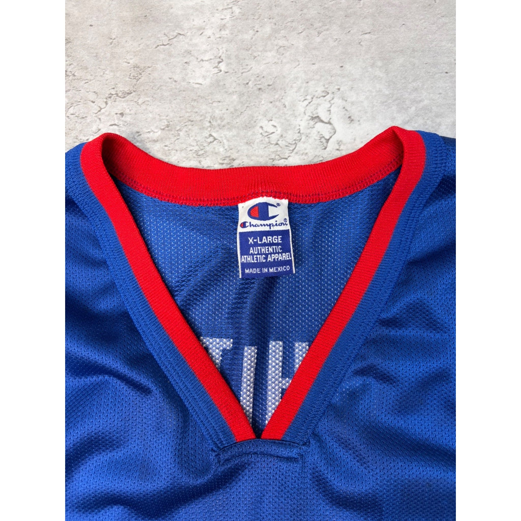 Vintage Rodney White #5 Detroit Pistons NBA Champion Basketball Jersey Size XL