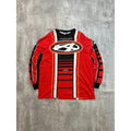 Vintage 90s Answer All Over Print Long Sleeve Motocross Jersey Size XL