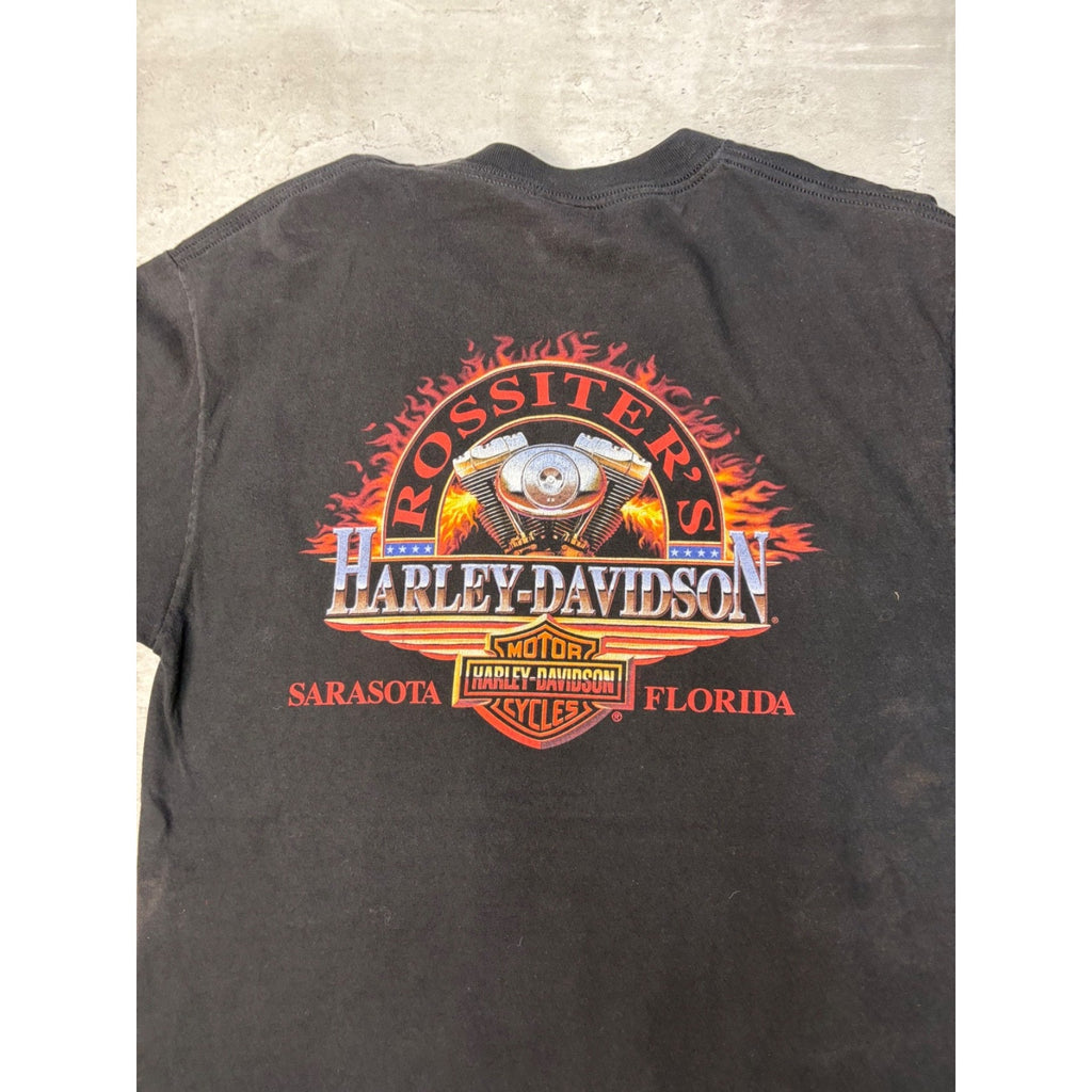 Vintage Harley Davidson Great American Freedom Machine T-Shirt Size Large