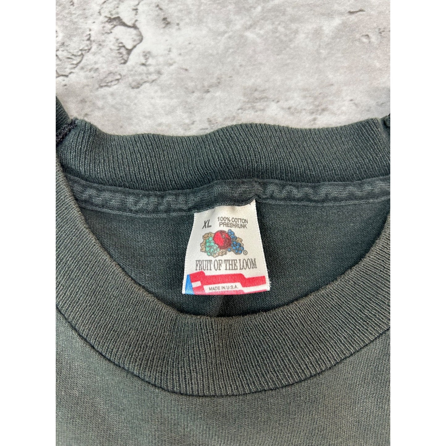 Vintage 90s Arizona Cowboy Graphic Destination T-Shirt Size XL Black