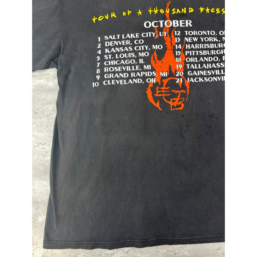 Vintage 90s The Eric Gales Band Tour Of A Thousand Faces Music T-Shirt Sz Large
