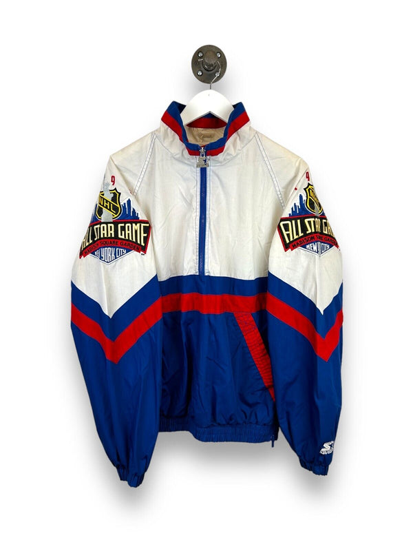 Vintage 1994 NHL All Star Game Starter 1/4 Zip Windbreaker Jacket Size Large