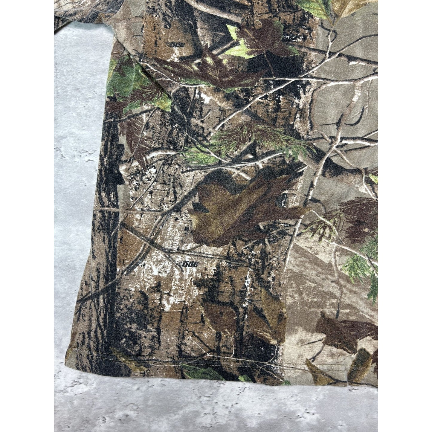 Vintage Code IV Tree Camo Hunting T-Shirt Size Large