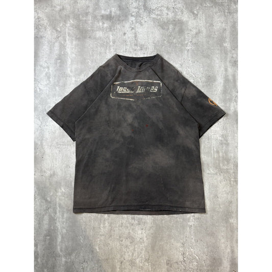 Vintage Jesse Jones Graphic Spellout Distressed Faded T-Shirt Size XL