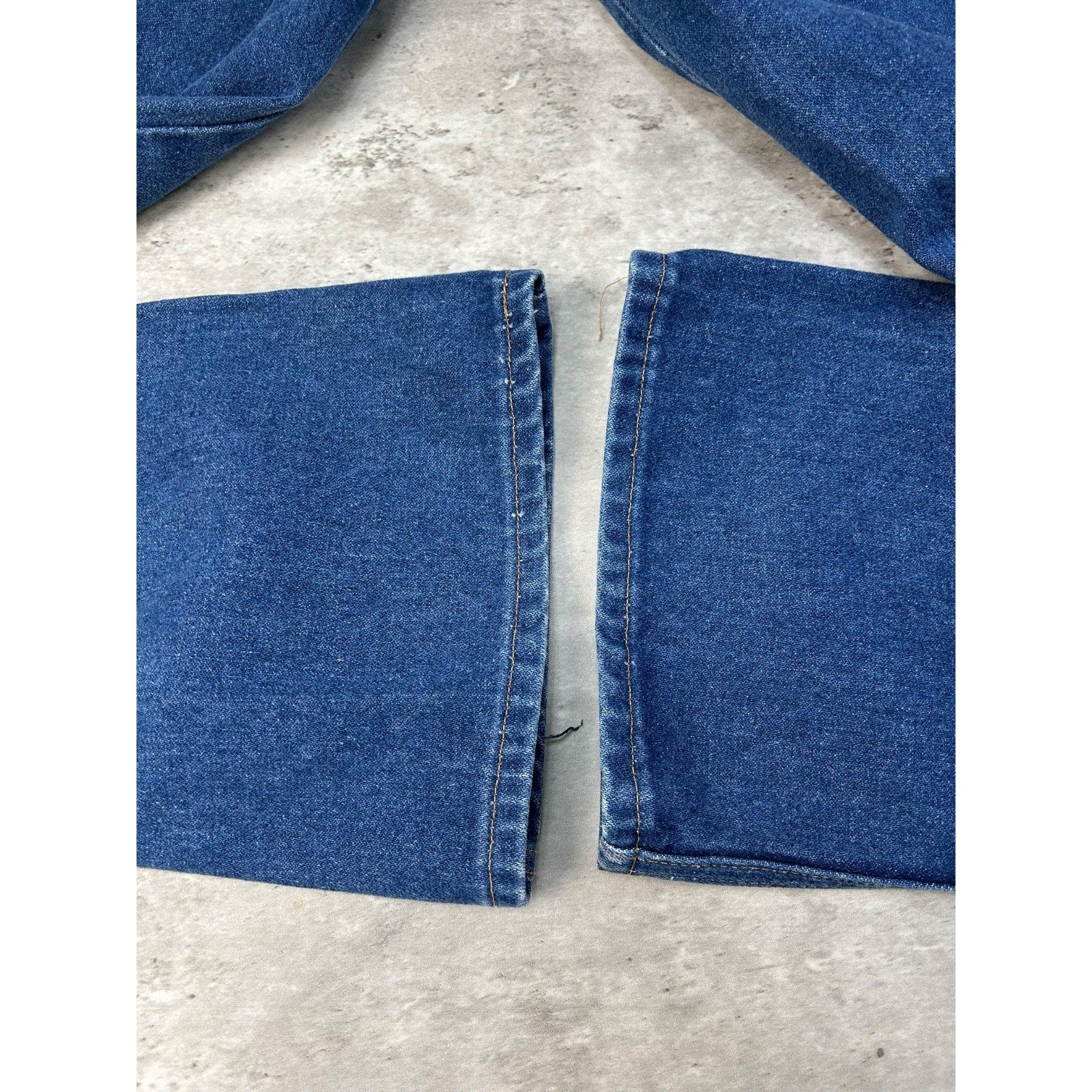 Vintage 80s Wrangler Western Dark Wash Denim Pants Size 30