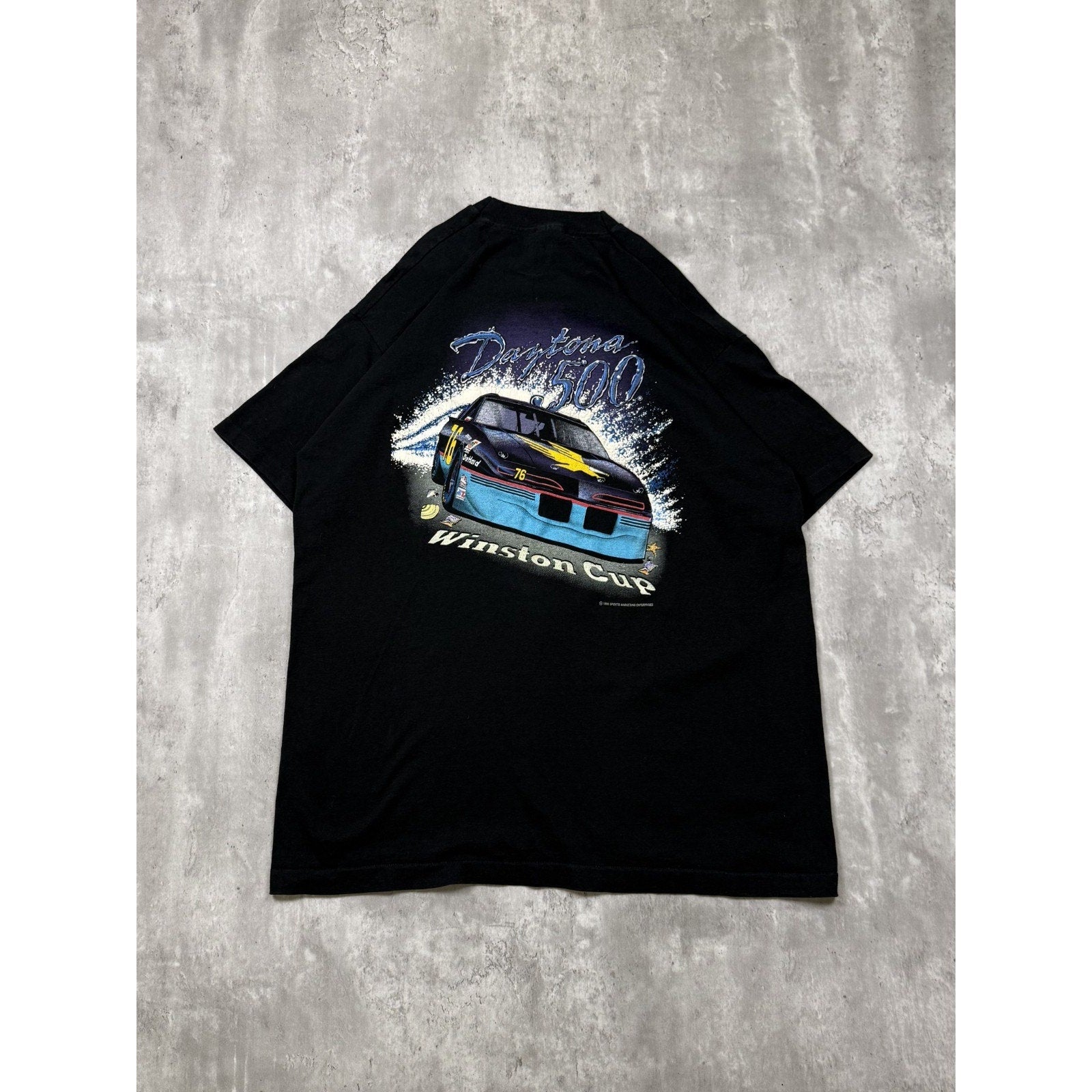 Vintage 1995 Winston Cup Daytona 500 Nascar Graphic T-Shirt Size 2XL