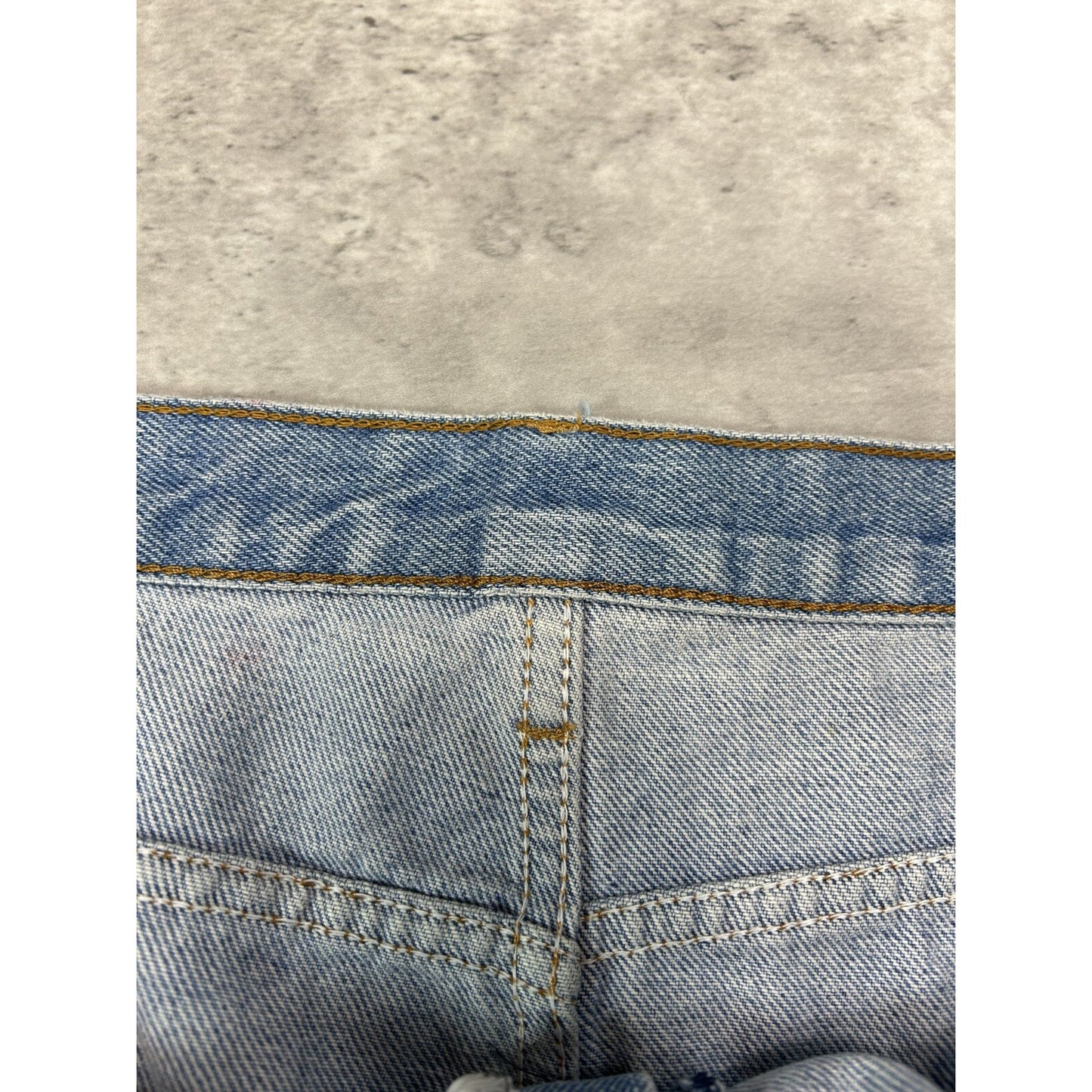 Vintage 60s/70s Roebucks Light Wash Denim Pants Size 40