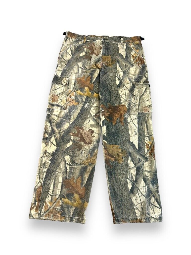 Vintage Liberty Realtree Hardwoods Camo Cargo Hunting Pants Size 39