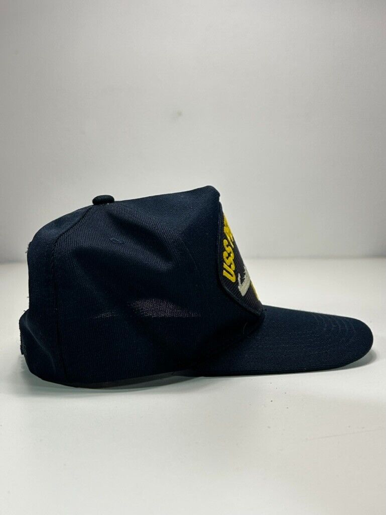 Vintage USS Pennsylvania Embroidered Patch Snapback Hat OSFA