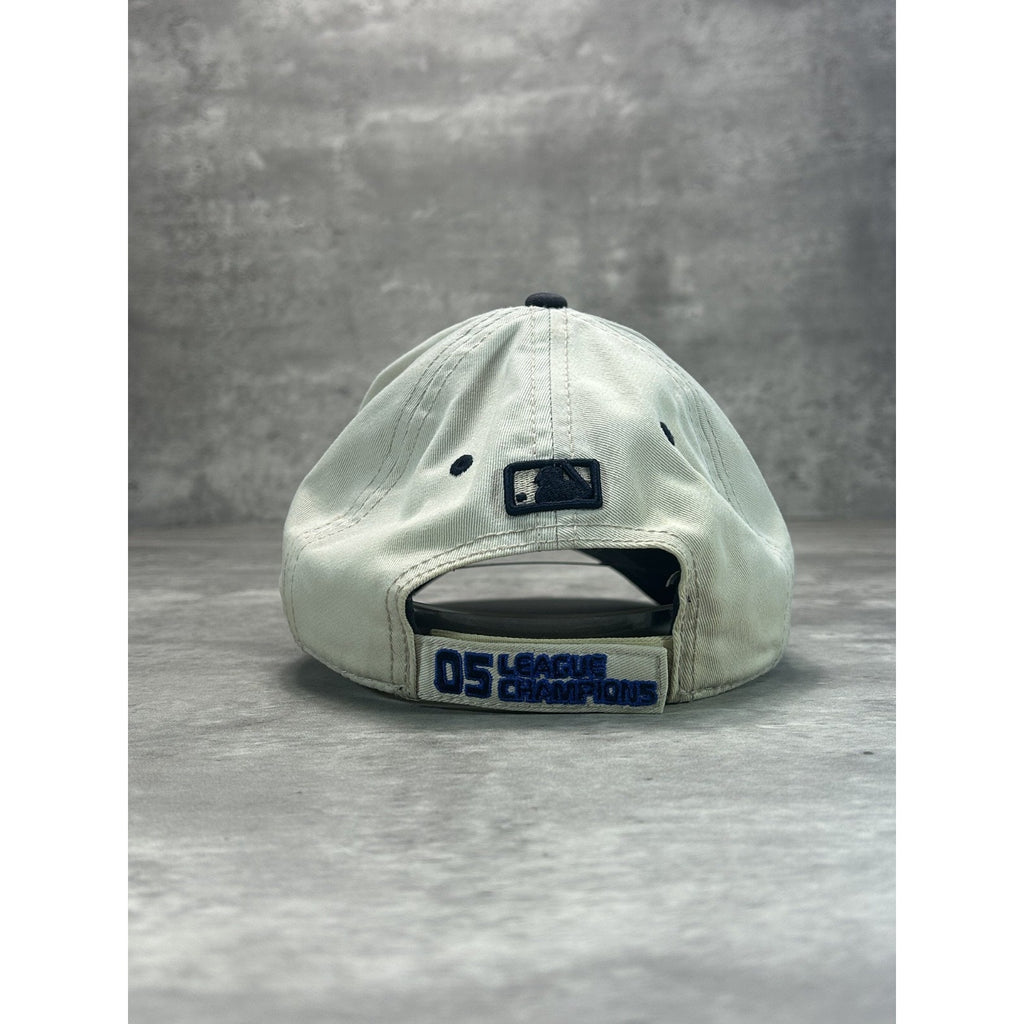 Vintage 2005 Chicago White Sox MLB League Champs Embroidered Strapback Hat OSFA