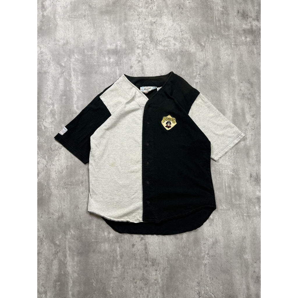 90s Pittsburgh Pirates MLB Two Tone Embroidered Baseball Jersey Size Medium