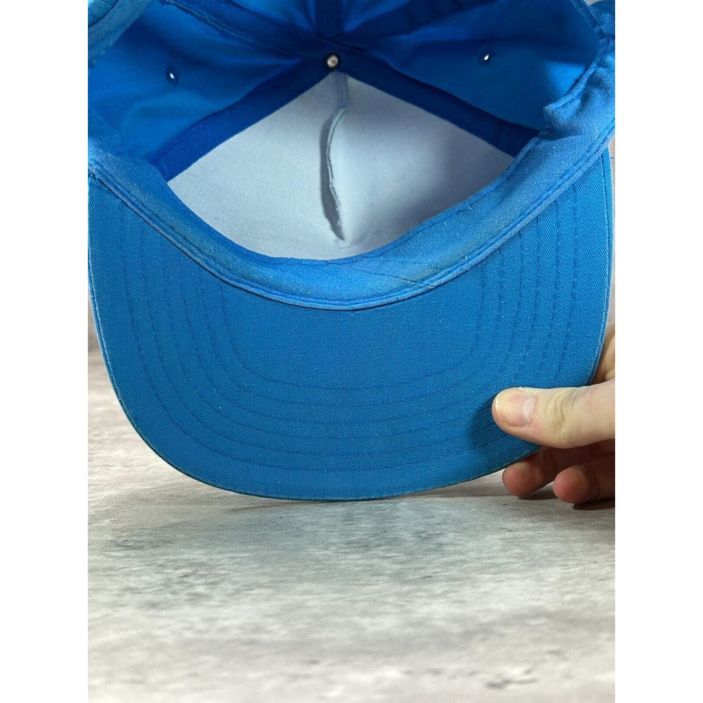 Vintage 80s/90s Grandad Graphic Slogan Two Tone Snapback Hat OSFA