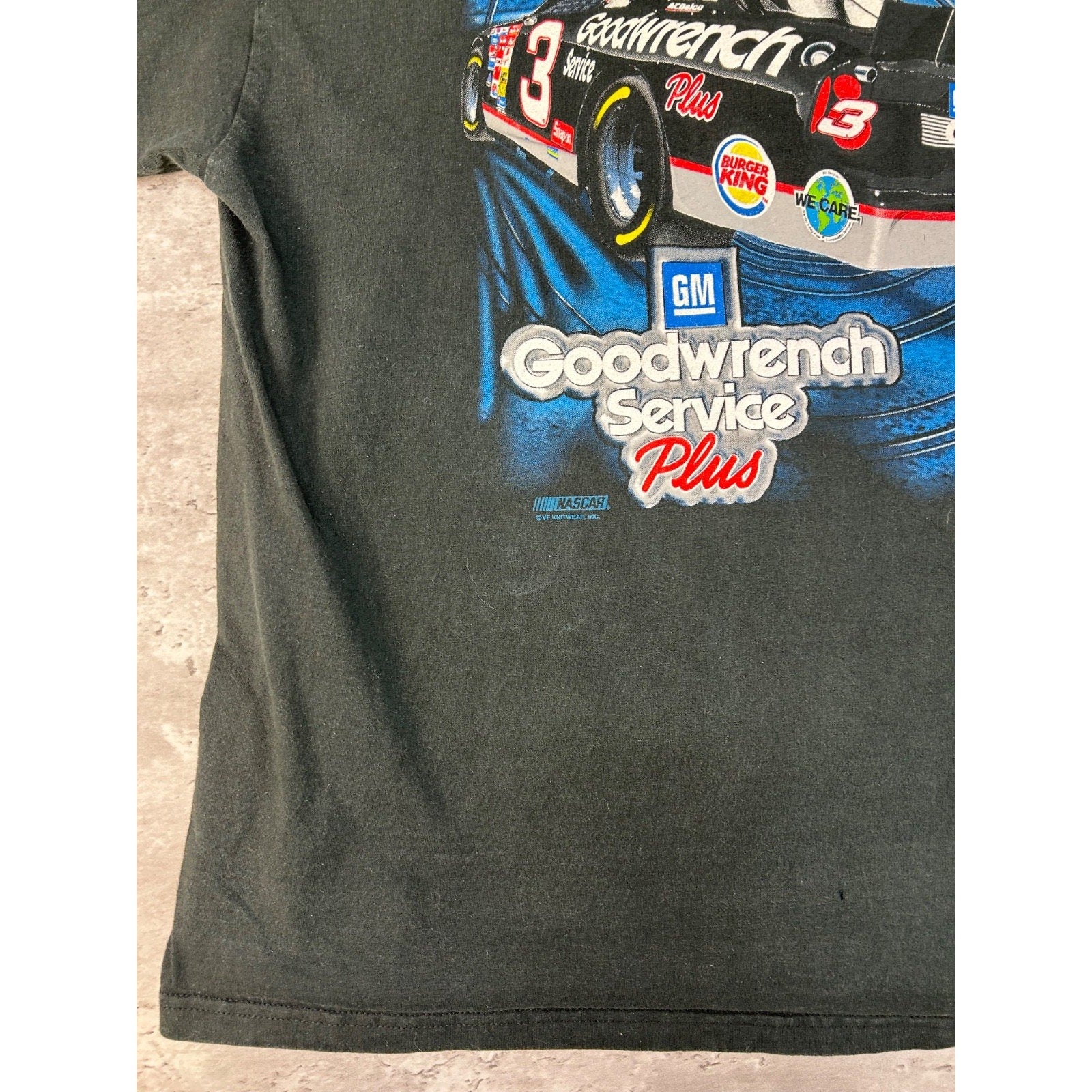 Vintage Dale Earnhardt #3 Nascar Racing Graphic T-Shirt Size 2XL