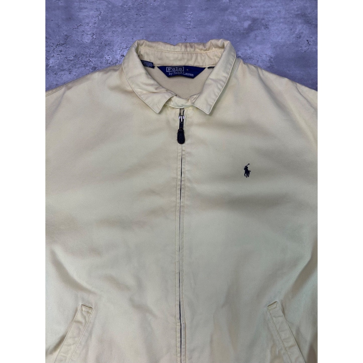 Vintage Polo Ralph Lauren Embroidered Pony Harrington Jacket Size XL