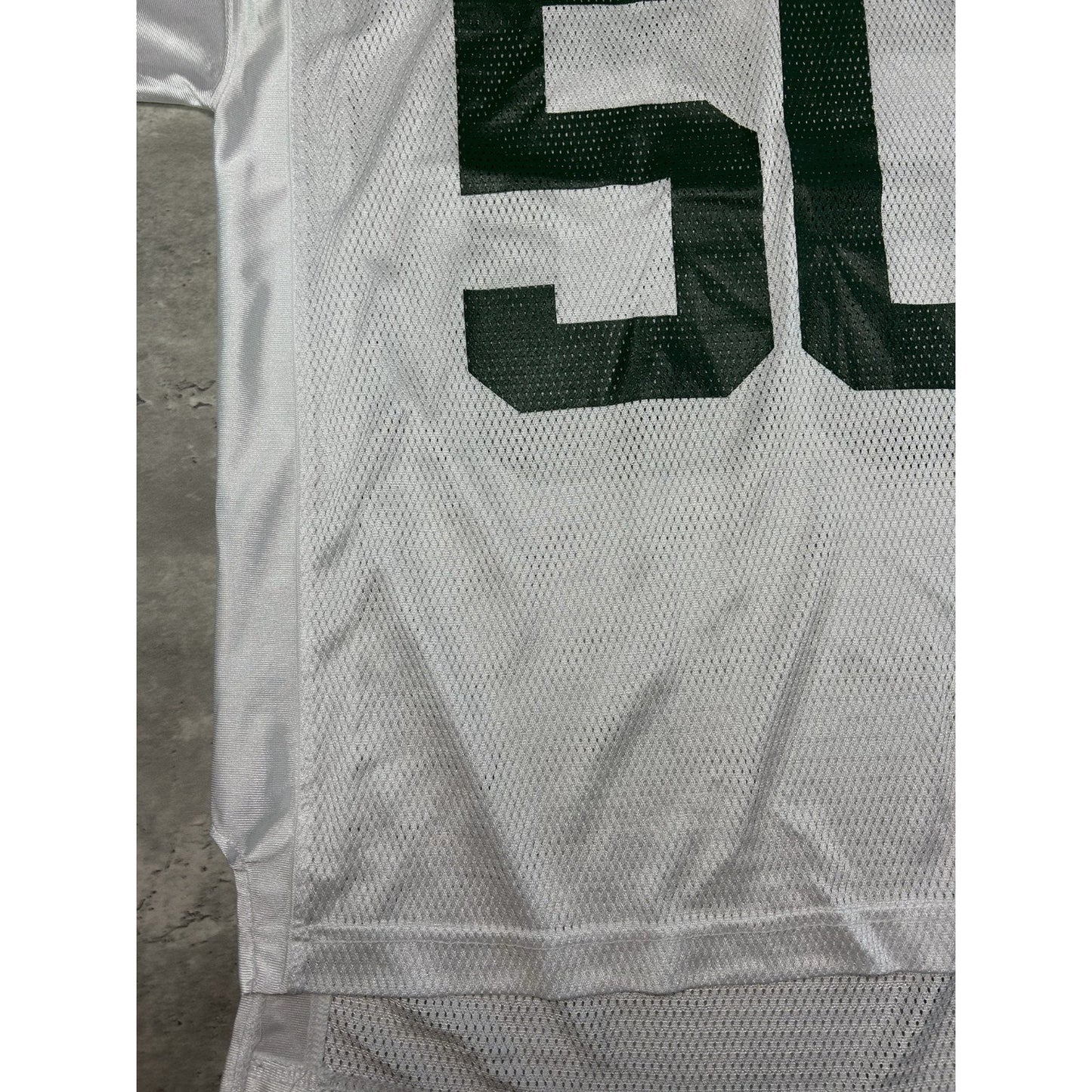 Vintage A.J. Hawk #50 Green Bay Packers NFL Reebok Football Jersey Size Medium