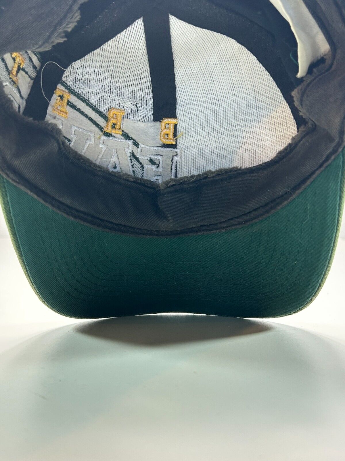 Vintage 90s Brett Favre #4 Green Bay Packers NFL Embroidered Snapback Hat OSFA