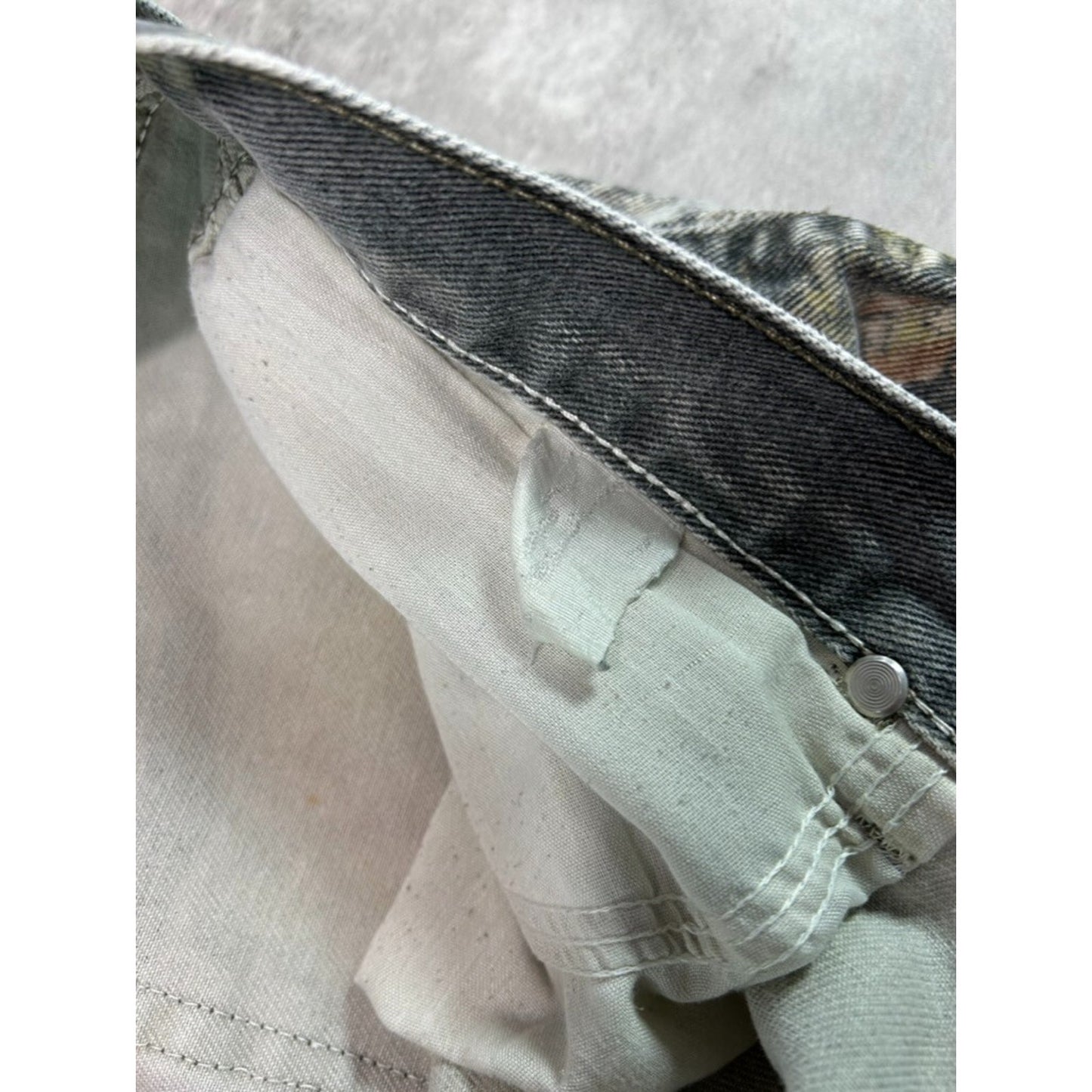 Vintage Wrangler Mossy Oak Break Up Double Knee Camo Hunting Pants Size 38