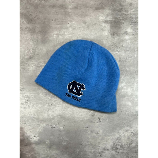 Vintage UNC Tarheels NCAA Embroidered Logo Collegiate Beanie Hat OSFA