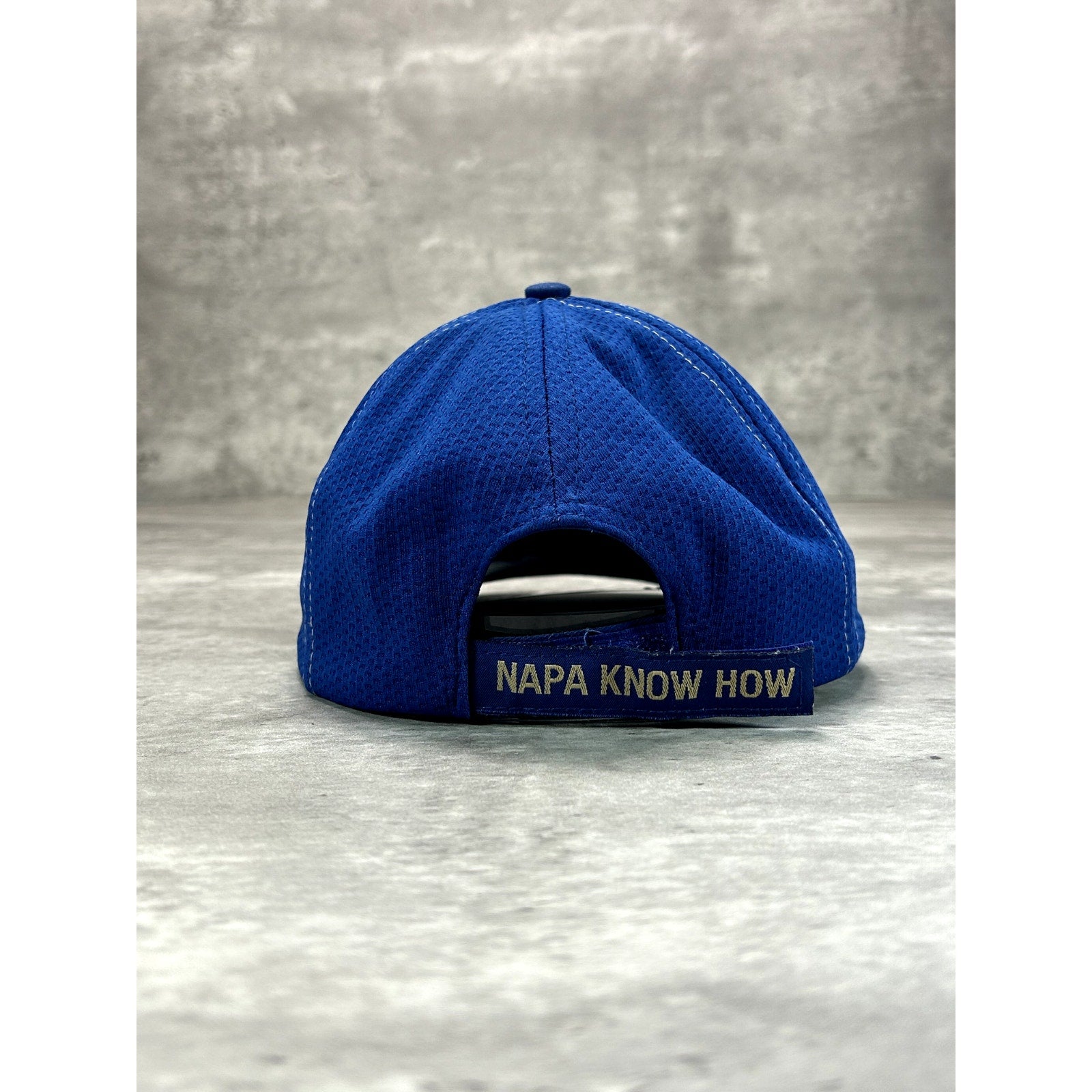 Vintage Napa Racing Embroidered Logo Nascar Strapback Hat OSFA Blue