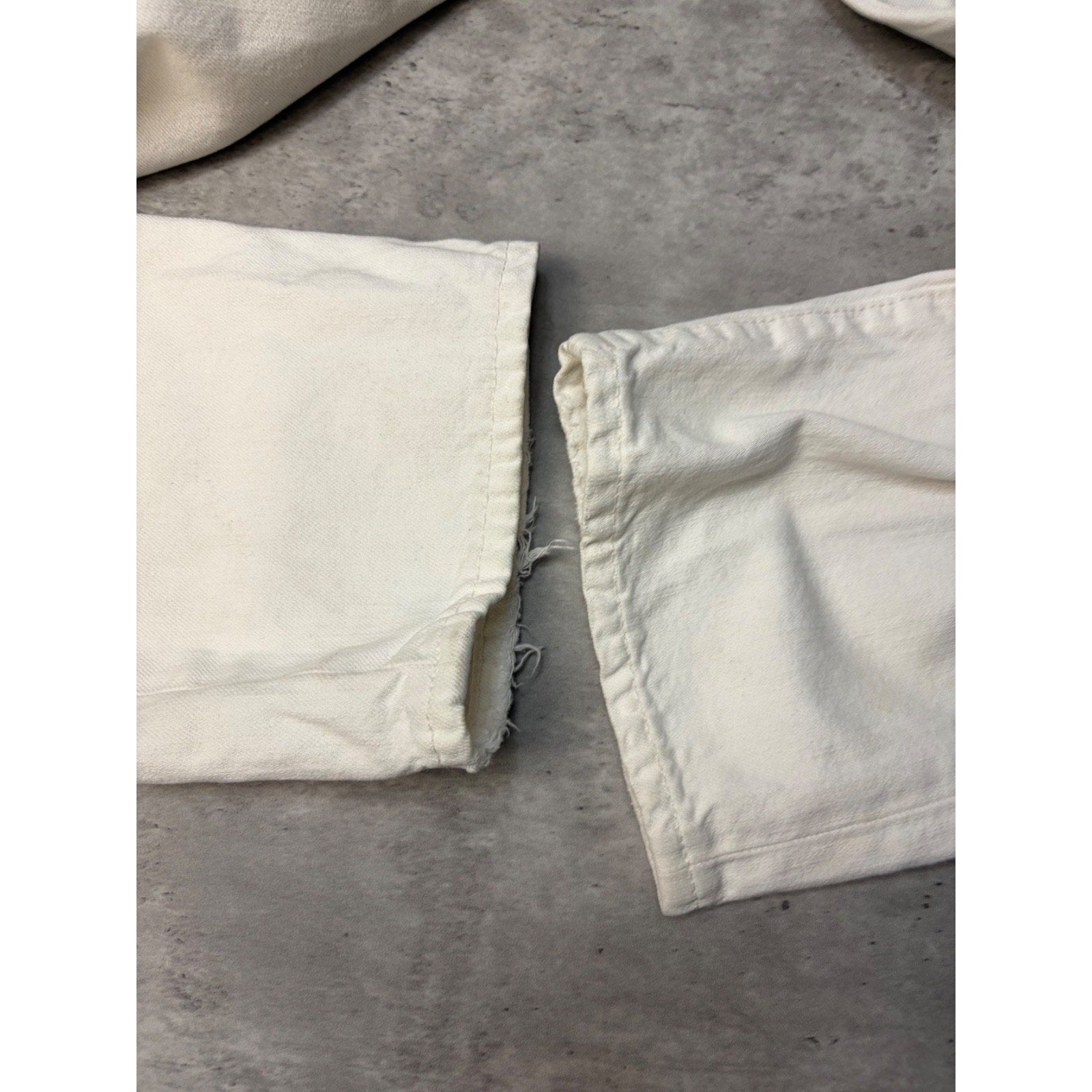 Vintage Polo Ralph Lauren White Denim Pants Size 38