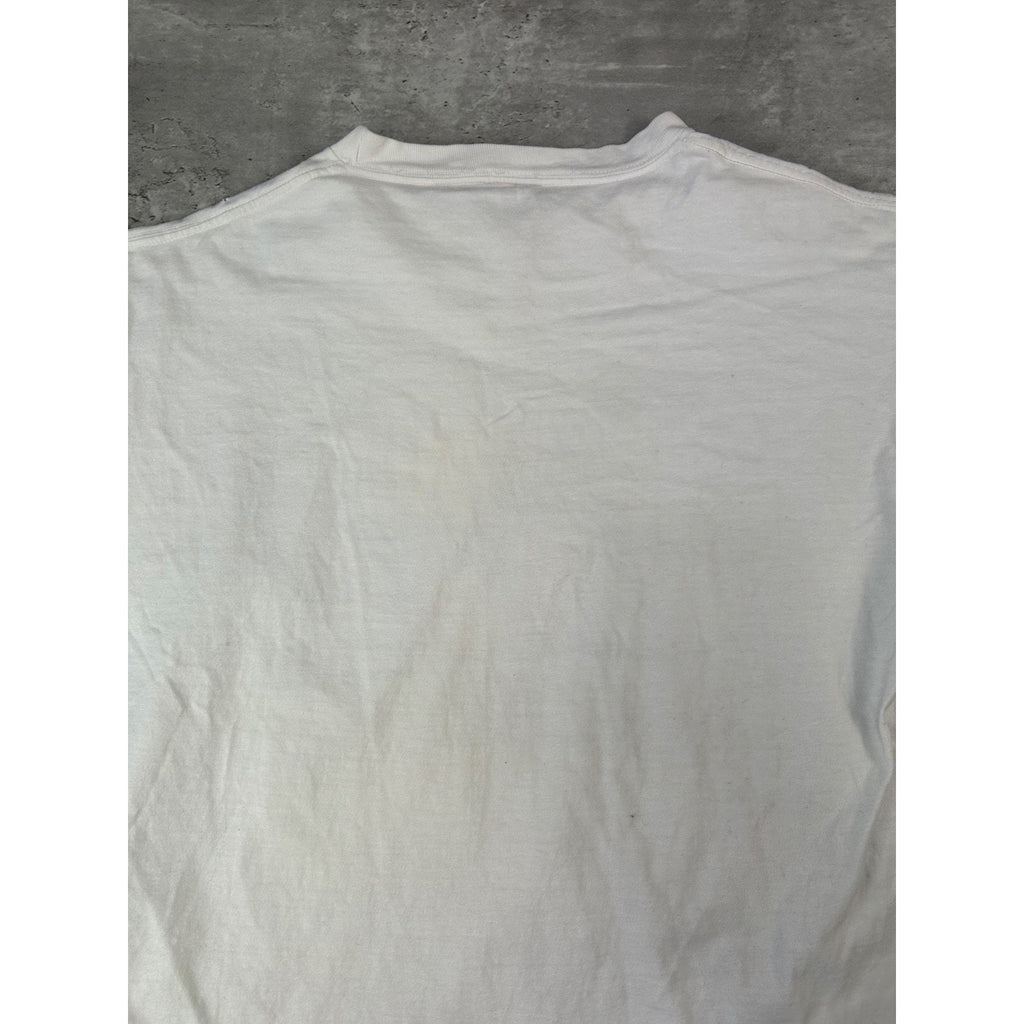 Vintage 90s Manchester College Peanuts Snoopy Collegiate Graphic T-Shirt Size XL