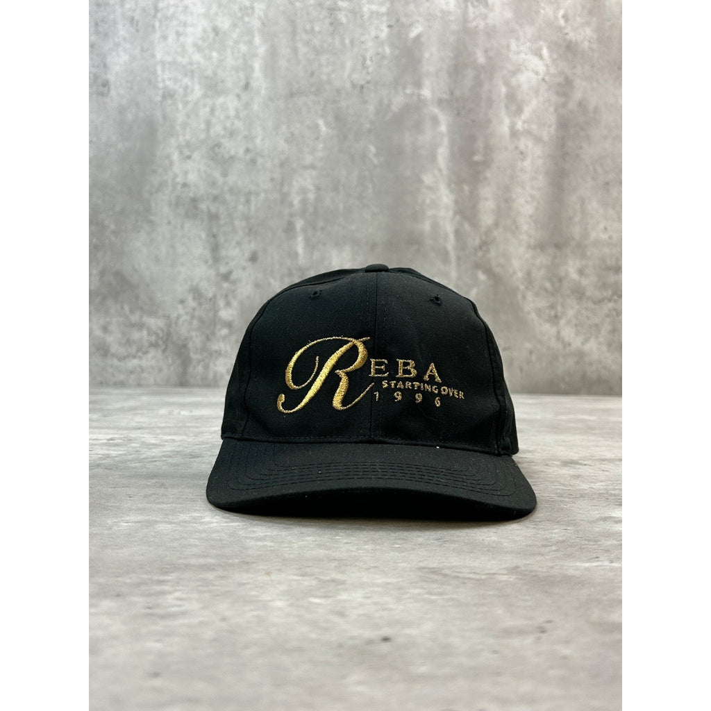 Vintage 1996 Reba Starting Offer Country Music Tour Spellout Snapback Hat OSFA