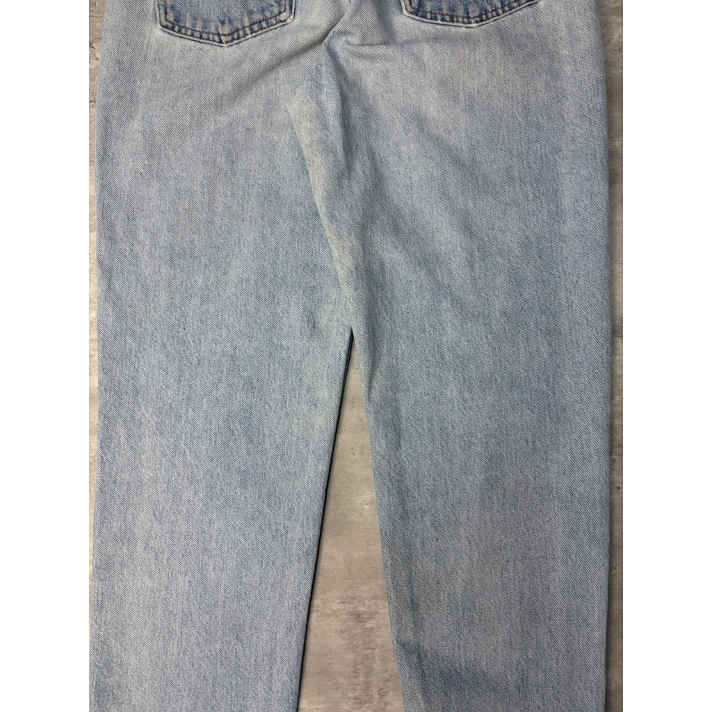 Vintage Womens Levis 521 Red Tab Light Wash Denim Pants Size 30