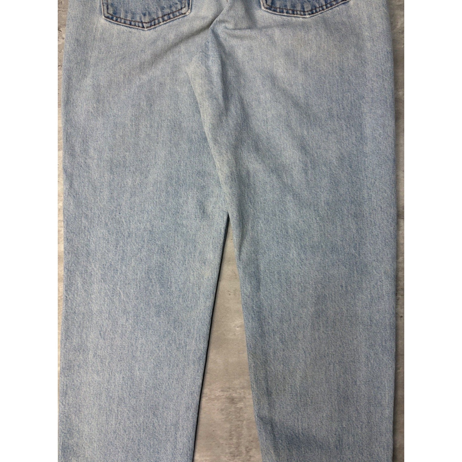 Vintage Womens Levis 521 Red Tab Light Wash Denim Pants Size 30