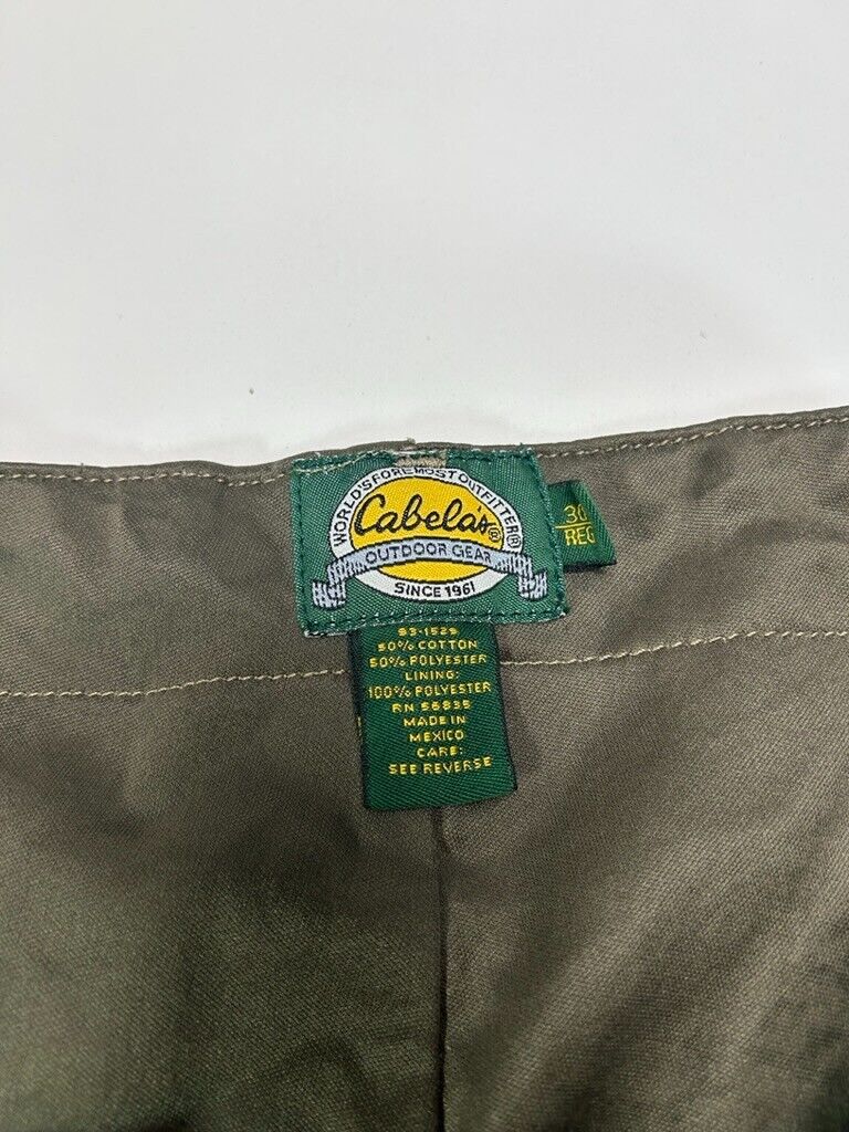 Vintage Cabela's Real Tree Advantage Timber Cargo Hunting Pants Size 30W