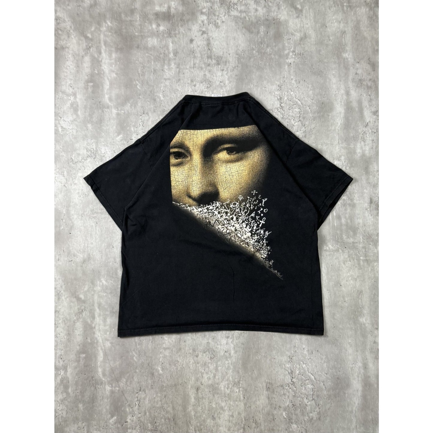 Vintage 2006 The Davinci Code Movie Promo Graphic T-Shirt Size XL Black