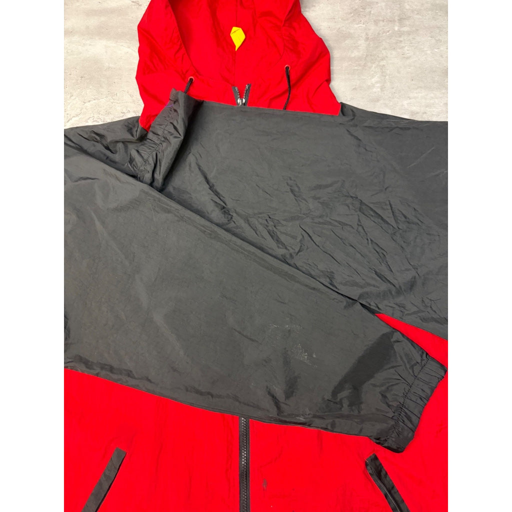 Vintage Marlboro Adventure Team Embroidered Full Zip Windbreaker Jacket Sz Large